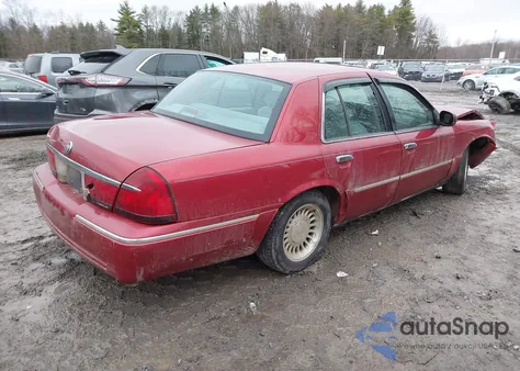 1999 Mercury Grand Marquis Ls z USA, uszkodzony, nr VIN 2MEFM75W9XX725966